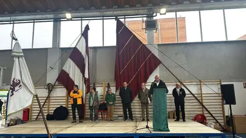 Villaobispo celebra la fiesta de los pendones, símbolo de la historia y la unión del Reino de León. Foto: Ayuntamiento de León.