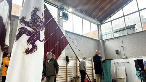 Villaobispo celebra la fiesta de los pendones, símbolo de la historia y la unión del Reino de León. Foto: Ayuntamiento de León.