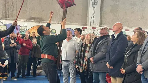 Villaobispo celebra la fiesta de los pendones, símbolo de la historia y la unión del Reino de León. Foto: Ayuntamiento de León.