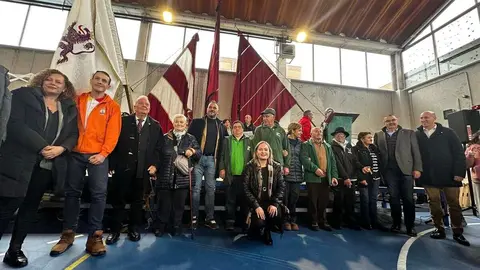 Villaobispo celebra la fiesta de los pendones, símbolo de la historia y la unión del Reino de León. Foto: Ayuntamiento de León.