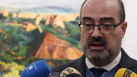 Inauguración de la exposición dedicada a Las Médulas en la Casa de la Cultura de Ponferrada. Foto: César Sánchez.