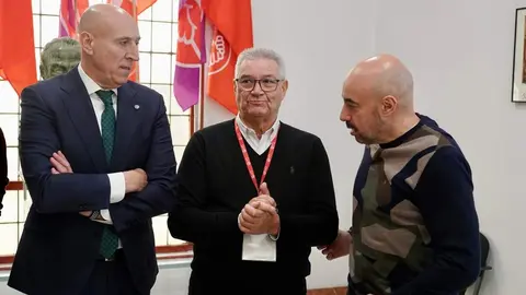 Acto de clausura del comité de la Unción de Jubilados y Pensionistas de la Unión General de los Trabajadores, al que asistirán el vicesecretario general de UGT, Rafael Espartero, la secretaría de política Institucional de la UGT Cristina Estévez, el secretario general de UGTCyL, Óscar Lobo, el secretario provincial, Enrique Reguero, y el alcalde de León, José Antonio Diez. Foto: Campillo.