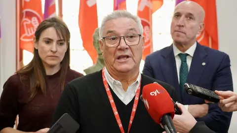 Acto de clausura del comité de la Unción de Jubilados y Pensionistas de la Unión General de los Trabajadores, al que asistirán el vicesecretario general de UGT, Rafael Espartero, la secretaría de política Institucional de la UGT Cristina Estévez, el secretario general de UGTCyL, Óscar Lobo, el secretario provincial, Enrique Reguero, y el alcalde de León, José Antonio Diez. Foto: Campillo.