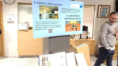 La Universidad Politécnica inaugura la Biblioteca Amable Liñán en Madrid. Un homenaje póstumo al ingeniero leonés, referente mundial en Mecánica de Fluidos.