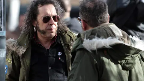 León acogió este sábado la clásica Scooter Run dentro del programa de actividades complementarias del festival Purple Weekeend. Foto: Peio García