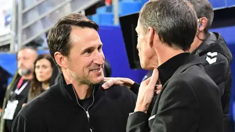 Cultural y Éibar disputan un encuentro sumamente intenso en Ipurúa. Duelo de altura en un encuentro muy igualado.