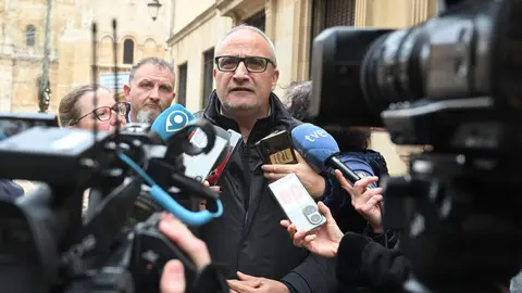 La Audiencia Provincial de León acoge el juicio por la agresión al presidente del Consejo Comarcal del Bierzo. Foto: Peio García.