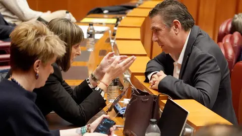 El presidente de la Junta, Alfonso Fernández Mañueco, aseguró hoy que llega al final del mandato con los deberes hechos en un pleno en el que la oposición de forma coral le afeó su gestión. Fotos: Leticia Pérez