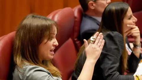 El presidente de la Junta, Alfonso Fernández Mañueco, aseguró hoy que llega al final del mandato con los deberes hechos en un pleno en el que la oposición de forma coral le afeó su gestión. Fotos: Leticia Pérez