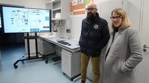 Ciuden presenta el electrolizador de membrana polimérica. Foto: César Sánchez