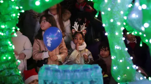 La Cabalgaza recorre el centro de León. Fotos: Peio García