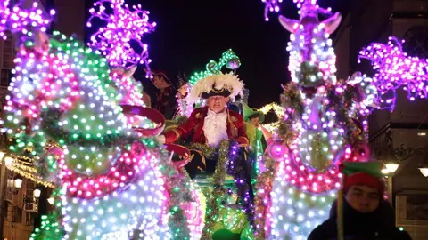 La Cabalgaza recorre el centro de León. Fotos: Peio García