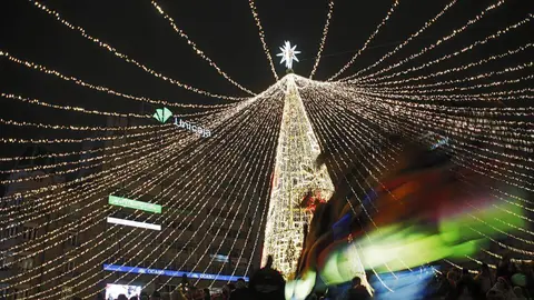 La Cabalgaza recorre el centro de León. Fotos: Peio García