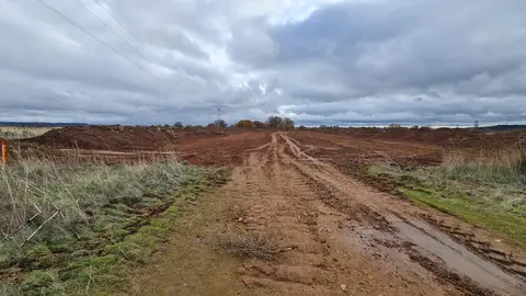 León acelera su liderazgo biofarmacéutico mientras el Parque Tecnológico entra en plena ebullición y avanza la ampliación de su suelo. En la imagen, obras de ampliación del Parque Tecnológico en León capital. Fotos: Heraldo de León