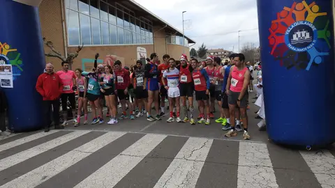 La San Silvestre de Villaquilambre reúne a casi 600 corredores en una despedida de año multitudinaria.