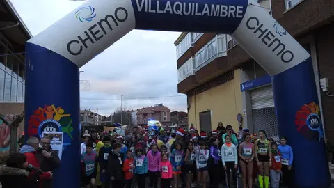 La San Silvestre de Villaquilambre reúne a casi 600 corredores en una despedida de año multitudinaria.