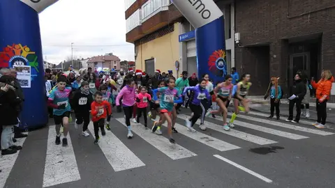 La San Silvestre de Villaquilambre reúne a casi 600 corredores en una despedida de año multitudinaria.