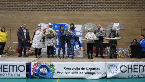 La San Silvestre de Villaquilambre reúne a casi 600 corredores en una despedida de año multitudinaria.