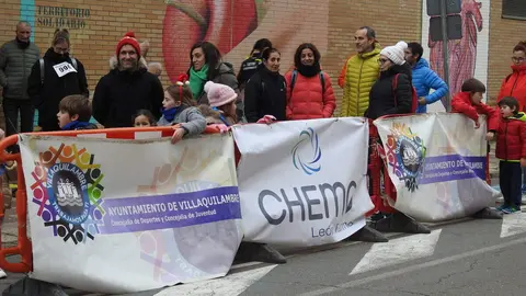 La San Silvestre de Villaquilambre reúne a casi 600 corredores en una despedida de año multitudinaria.
