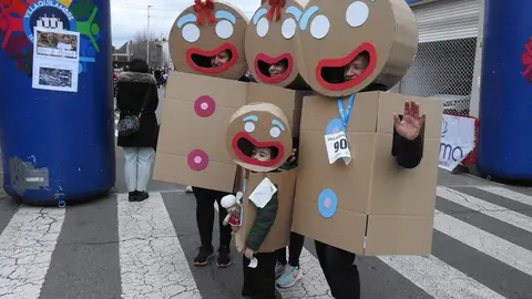 La San Silvestre de Villaquilambre reúne a casi 600 corredores en una despedida de año multitudinaria.