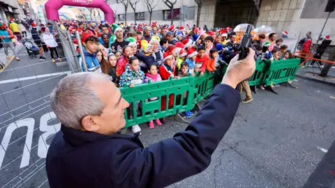 León despide el año corriendo en una San Silvestre de récord con más de 8.200 participantes. Foto: Campillo