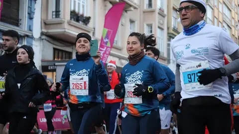 Fernando Carro y Marta García Alonso se imponen en una San Silvestre de León arropada por miles de aficionados. Foto: Isaac Llamazares