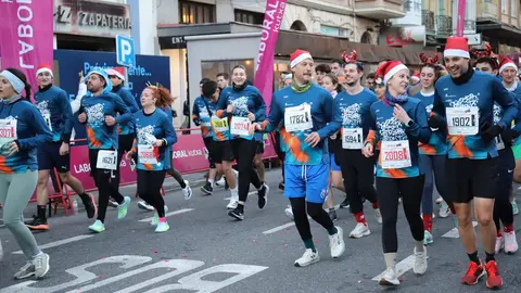 Fernando Carro y Marta García Alonso se imponen en una San Silvestre de León arropada por miles de aficionados. Foto: Isaac Llamazares
