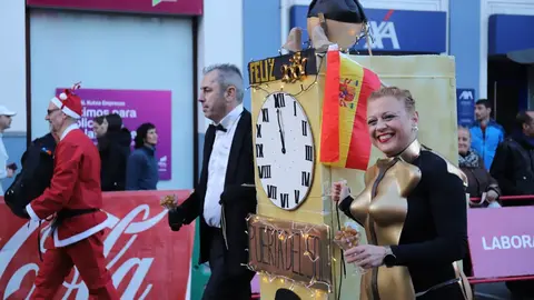 Fernando Carro y Marta García Alonso se imponen en una San Silvestre de León arropada por miles de aficionados. Foto: Isaac Llamazares