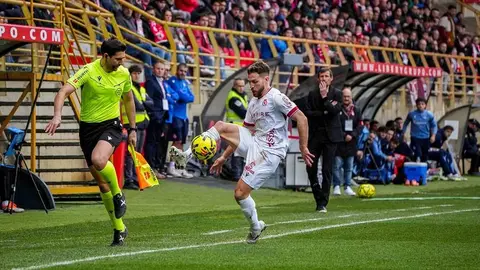 La Cultural sufre ante una Real Sociedad B muy superior durante la mayor parte del partido y que supo hacer valer su juego en el Reino de León.