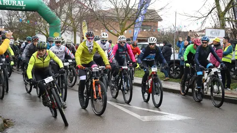 Villabalter celebró este domingo la carrera de bicis Haga Como Haga. Foto: Isaac Llamazares