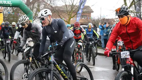 Villabalter celebró este domingo la carrera de bicis Haga Como Haga. Foto: Isaac Llamazares