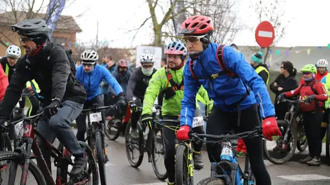 Villabalter celebró este domingo la carrera de bicis Haga Como Haga. Foto: Isaac Llamazares