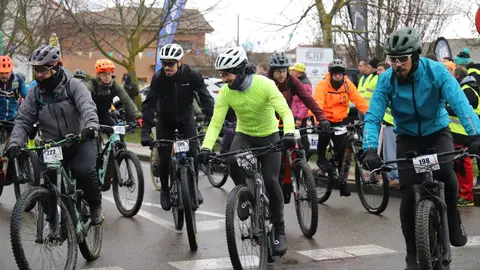 Villabalter celebró este domingo la carrera de bicis Haga Como Haga. Foto: Isaac Llamazares