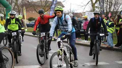 Villabalter celebró este domingo la carrera de bicis Haga Como Haga. Foto: Isaac Llamazares