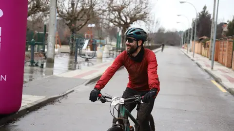 Villabalter celebró este domingo la carrera de bicis Haga Como Haga. Foto: Isaac Llamazares