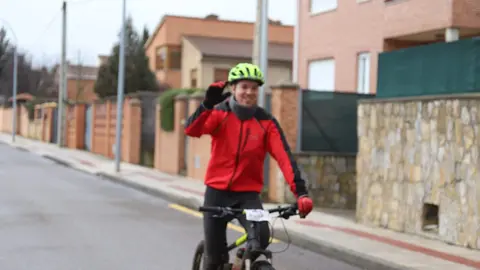 Villabalter celebró este domingo la carrera de bicis Haga Como Haga. Foto: Isaac Llamazares