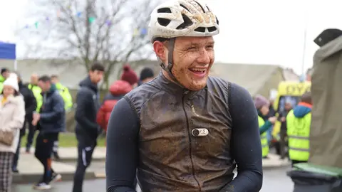 Villabalter celebró este domingo la carrera de bicis Haga Como Haga. Foto: Isaac Llamazares