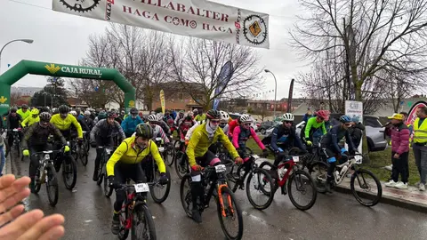 Villabalter celebró este domingo la carrera de bicis Haga Como Haga. Foto: Luis Rodríguez