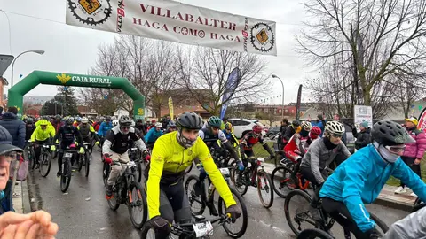 Villabalter celebró este domingo la carrera de bicis Haga Como Haga. Foto: Luis Rodríguez