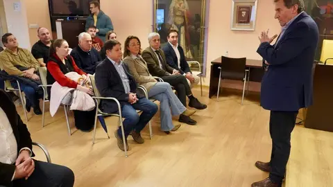 La consejera de Agricultura, Ganadería y Desarrollo Rural, María González Corral, presenta el resultado final del proceso de concentración parcelaria de la zona de Los Oteros. Foto: Campillo.