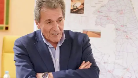 La consejera de Agricultura, Ganadería y Desarrollo Rural, María González Corral, presenta el resultado final del proceso de concentración parcelaria de la zona de Los Oteros. Foto: Campillo.