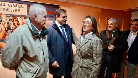 La consejera de Agricultura, Ganadería y Desarrollo Rural, María González Corral, presenta el resultado final del proceso de concentración parcelaria de la zona de Los Oteros. Foto: Campillo.