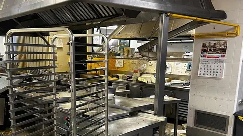 Seis días después del suceso, Heraldo de León accede a las primeras imágenes del área afectada, que muestran un destrozo de grandes dimensiones en un servicio que los trabajadores califican de “saturado” y con “maquinaria obsoleta”. Fotos: Heraldo de León