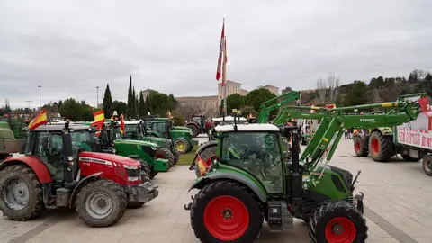 La Unión Nacional de Asociaciones del Sector Primario Independientes (Unaspi) convoca una protesta contra el acuerdo de la Unión Europea y Mercosur. Fotos: Eduardo Margareto