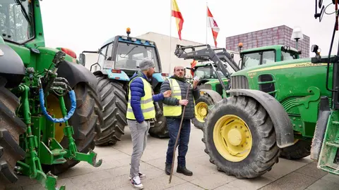 La Unión Nacional de Asociaciones del Sector Primario Independientes (Unaspi) convoca una protesta contra el acuerdo de la Unión Europea y Mercosur. Fotos: Eduardo Margareto