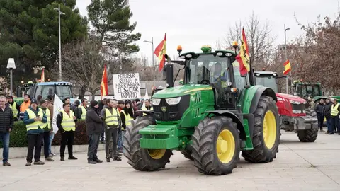 La Unión Nacional de Asociaciones del Sector Primario Independientes (Unaspi) convoca una protesta contra el acuerdo de la Unión Europea y Mercosur. Fotos: Eduardo Margareto