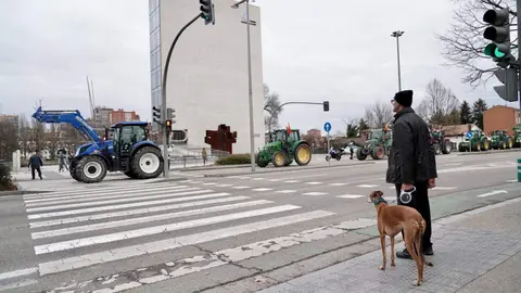 La Unión Nacional de Asociaciones del Sector Primario Independientes (Unaspi) convoca una protesta contra el acuerdo de la Unión Europea y Mercosur. Fotos: Eduardo Margareto