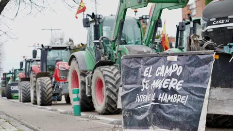 La Unión Nacional de Asociaciones del Sector Primario Independientes (Unaspi) convoca una protesta contra el acuerdo de la Unión Europea y Mercosur. Fotos: Eduardo Margareto