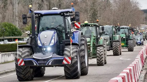 La Unión Nacional de Asociaciones del Sector Primario Independientes (Unaspi) convoca una protesta contra el acuerdo de la Unión Europea y Mercosur. Fotos: Eduardo Margareto