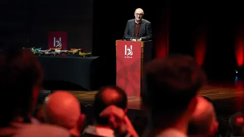 El periódico digital Heraldo de León reivindicó este jueves “el periodismo comprometido” durante la gala de celebración de su primer aniversario, para cuya conmemoración se procedió a la entrega de los I Premios Compromiso, con los que reconoció a personas e instituciones “referentes” en la provincia. Fotos: cara A cara